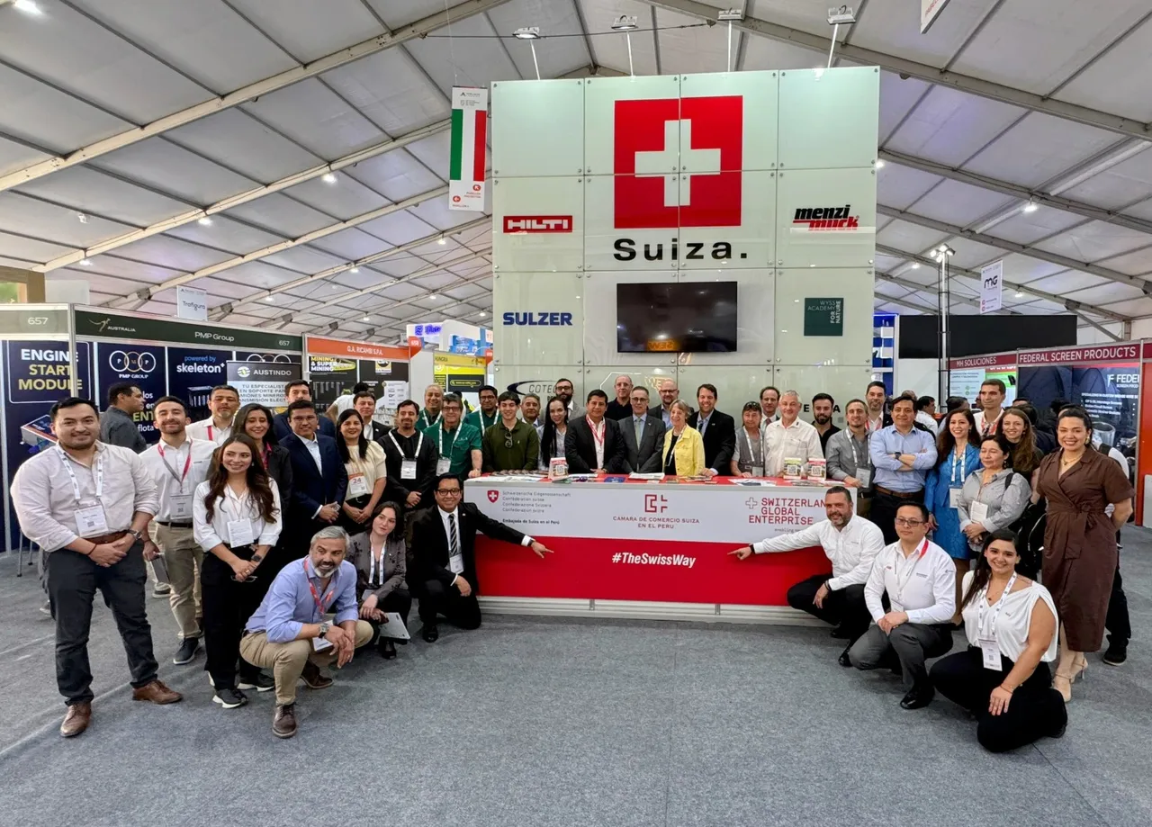 Team Switzerland en PERUMIN