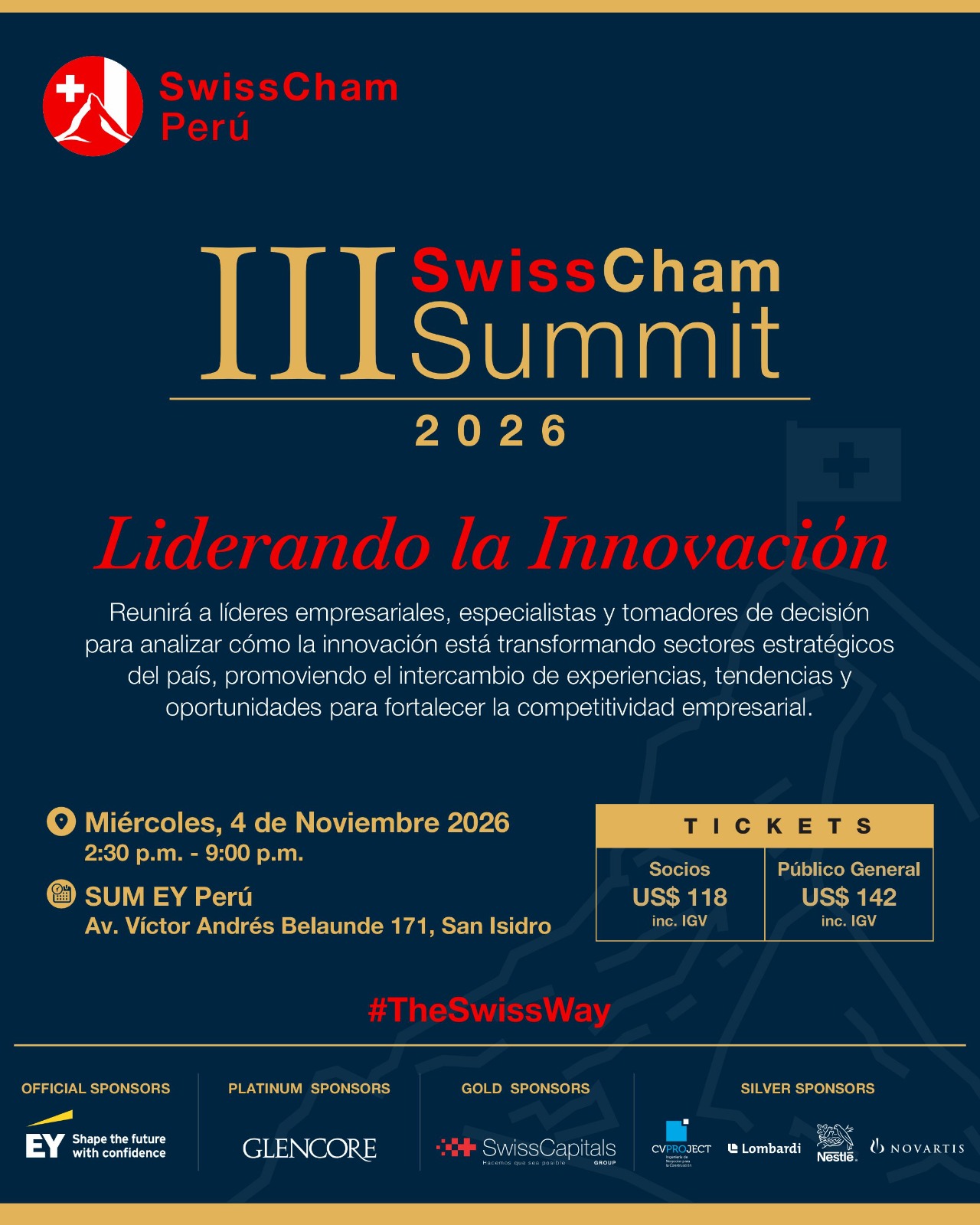 III SwissCham Summit 2026: Liderando la Innovación